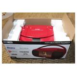 Altec Lansing Portable Media Boombox with HDMI and DVD Streaming - Red