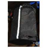 VOCIC Blue and Black Rolling Walker with Seat and Storage Bag