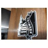 10K Brewing Metal Wall Sign Minnesota State Silhouette