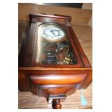 Delta 31-Day Wall Clock with Wooden Case