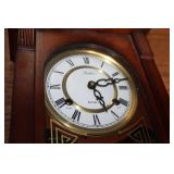 Delta 31-Day Wall Clock with Wooden Case