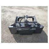 LandHonor 44" Mini Skid Steer Bucket w/Grapple