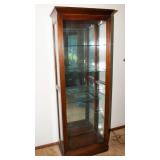 Jasper Cabinet Curio Cabinet – Lighted with Glass Shelves