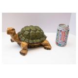 Large Resin Wood-Look Turtle