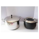 Belgique Pot with Locking Lid & 12Qt Stainless Steel Pot