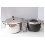 Belgique Pot with Locking Lid & 12Qt Stainless Steel Pot