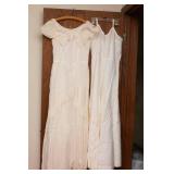 Vintage White Dress with Slip – Small/XS