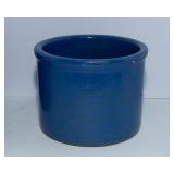 Two Vintage Blue Crocks – Ewald Bros Sanitary Dairy