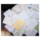 Large Variety of Vintage Hankies