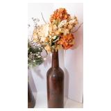 Set of 3 Large Metal Vases – 17" Tall