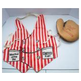 Vintage Hamm’s Collectibles – Baseball Mitt & Apron