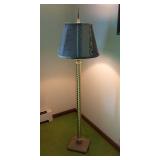Gold-Tone Floor Lamp