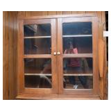 Antique Wooden Hutch – 76" Tall