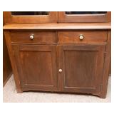 Antique Wooden Hutch – 76" Tall
