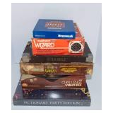 Assortment of Vintage Board Games – Includes Unopened 1989 Pictionary Party Edition