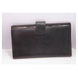 Leather Accessories Lot: Fanny Pack, Checkbook, and Wallet