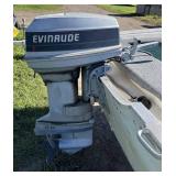 1999 Northwoods 1675 DLX Fisherman 16" Tiller 40hp 2 stroke and Northwoods Trailer.