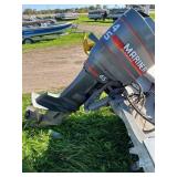 1976 Sylvan Back Troller 45 hp 2 stroke and Shorlander Roller Trailer
