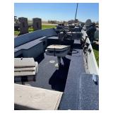 1976 Sylvan Back Troller 45 hp 2 stroke and Shorlander Roller Trailer