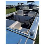 1976 StarCraft 18’ Runabout with 120hp Mercruiser and roller trailer.  Fish and ski package with closed bow.