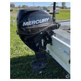 1994 Tracker Guide V16 16’ tiller with 2008 Mercury 25hp 4 stroke and Shorelander bunk trailer.  It has 3 seats, trolling motor, and depth finder.