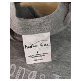 Fashion Gear My Heart Belongs In Minnesota T-Shirt Large Heather Grey - New *P