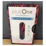 plusOne Vibrating Bullet 10 Settings - Brand New
