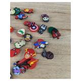 50 Brand New Croc Charms of Comic Book Characters