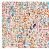 100 Brand New Bikini Cartoon Character Stickers