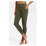 All in Motion Olive Green Leggings, Medium - Brand New