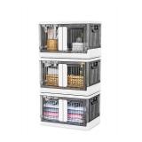 Idle Way Collapsible Stackable Storage Boxes - Brand New *B