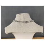 Silver Tone Cross Necklace - Brand New