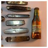 Folding Knives and Beer Openers