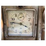 RARE Antique 1910 DARCHE Bank Safety Deposit Mechanical Alarm Clock Chicago USA