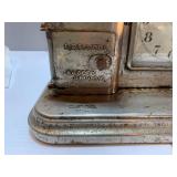 RARE Antique 1910 DARCHE Bank Safety Deposit Mechanical Alarm Clock Chicago USA