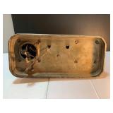 RARE Antique 1910 DARCHE Bank Safety Deposit Mechanical Alarm Clock Chicago USA