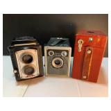 3 Vintage Film Cameras and Giant Negative Collection!