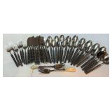 Orleans Facelle (Stainless) Flatware - Entwined Rope Motif - Pierced Stainless Steel Crafted in Showa Period Japan