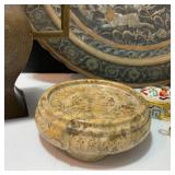 Eclectic Metal Decor with Hinged Trinket Boxes