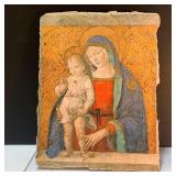 Beautiful Religious Art on Fresco, 2 Angel Prints