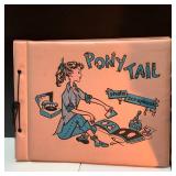 Ponytail 1950s Teen Scrapbook/Album, 1940s Comic Book Digests
