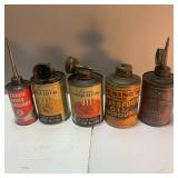 Spectacular Collection of Oilcans