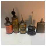 Spectacular Collection of Oilcans