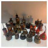 Spectacular Collection of Oilcans