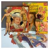 Vintage Famous Women Paper Dolls