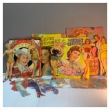 Vintage Famous Women Paper Dolls