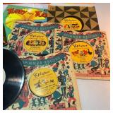 Vintage 45s, Golden Book, Dick Clark Yearbook