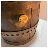 Antique Wooden Barrel Keg