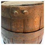 Antique Wooden Barrel Keg