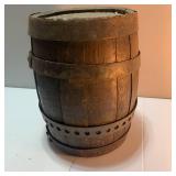 Antique Wooden Barrel Keg
